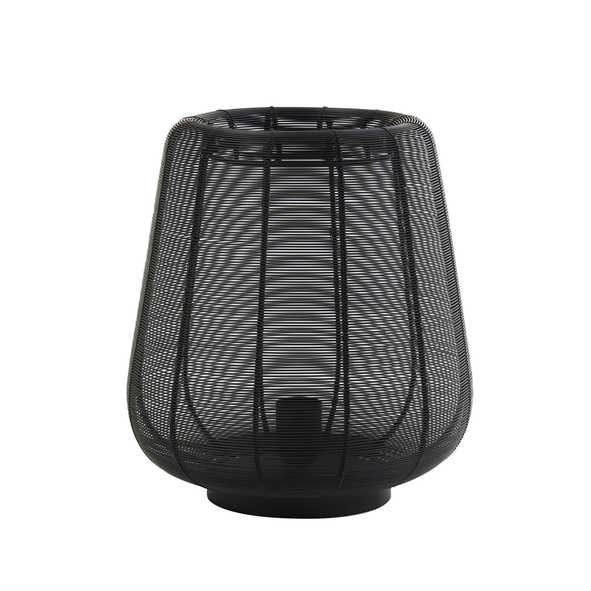 Light & Living Tafellamp Adeta - Zwart - Ø29cm