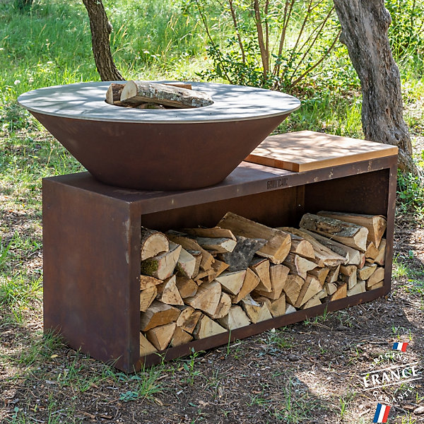 Brasero Traditionnel Corten 103 Simple Cuve