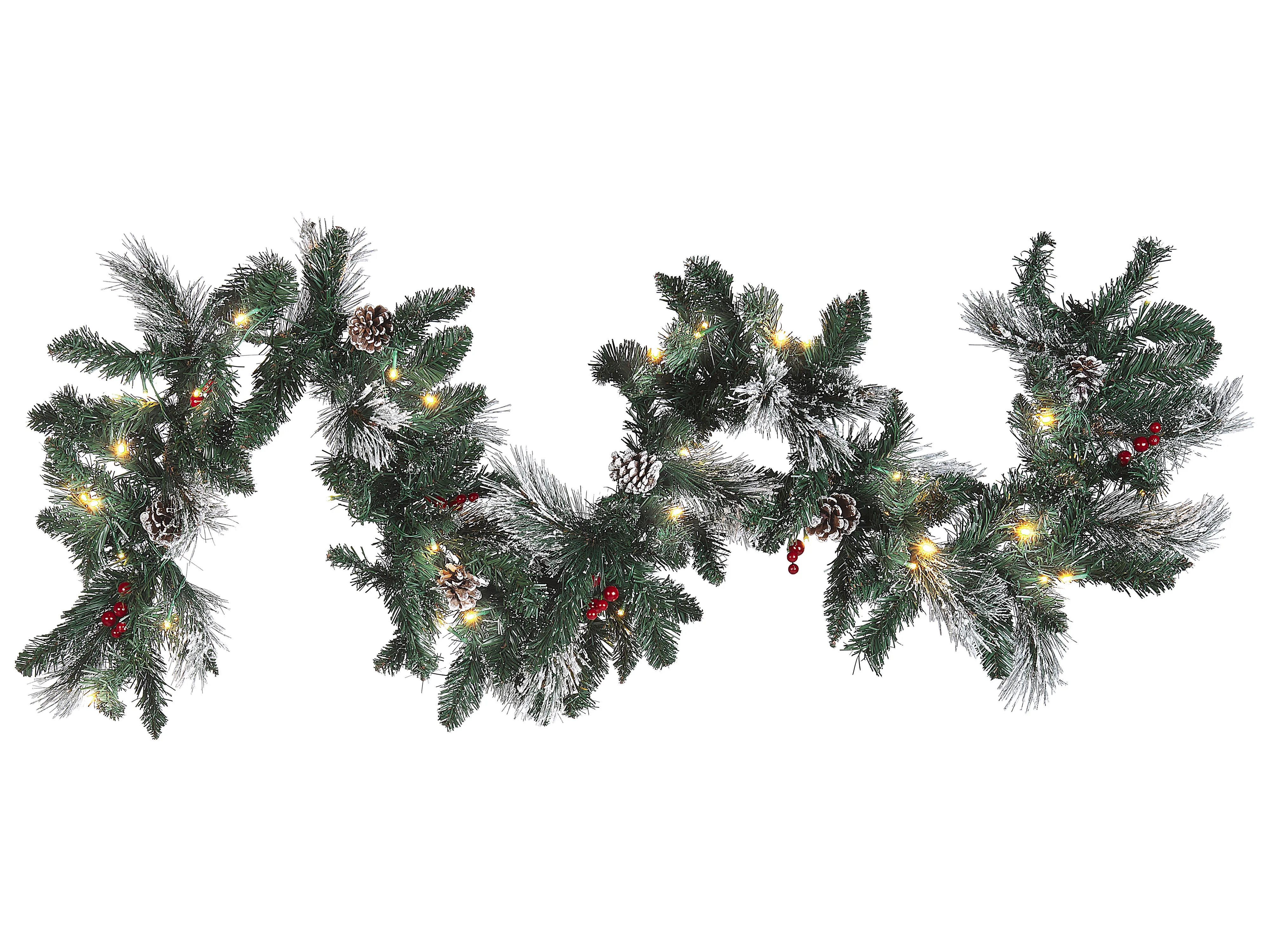 Christmas Garland LED WAPTA 180 cm Green