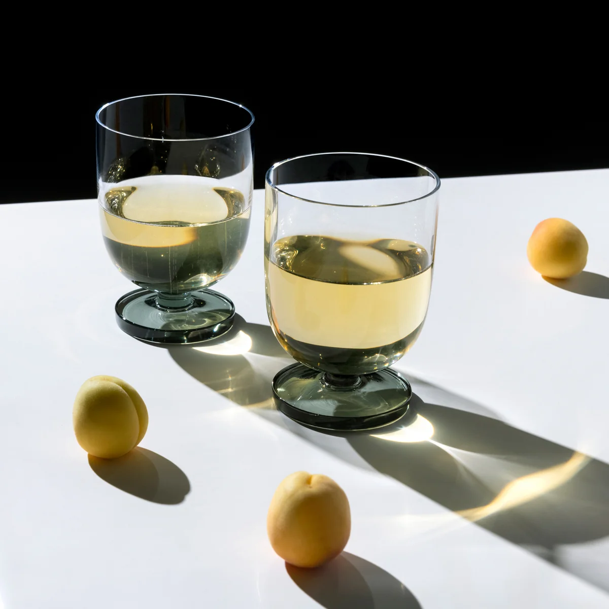 Tom Dixon - Puck Wasserglas, smoke (2er-Set)