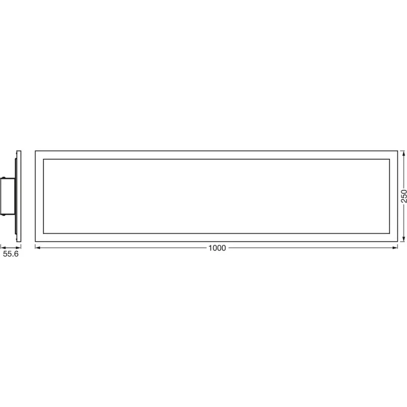 Deckenleuchte SMART  Planon Plus Backlight