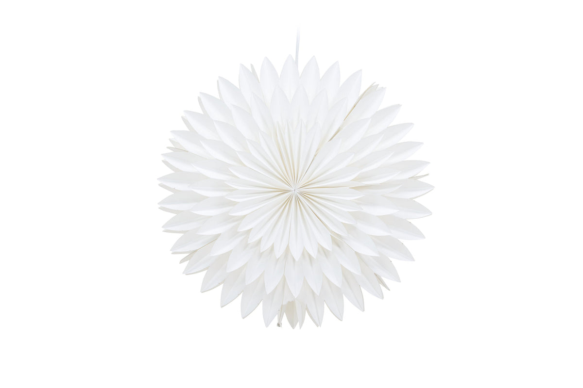 Rebellenclub Hanglamp Roskog - wit - Ø 46 cm