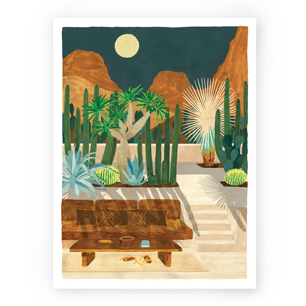 - Affiche illustrée motif Grand Canyon 30x40 cm