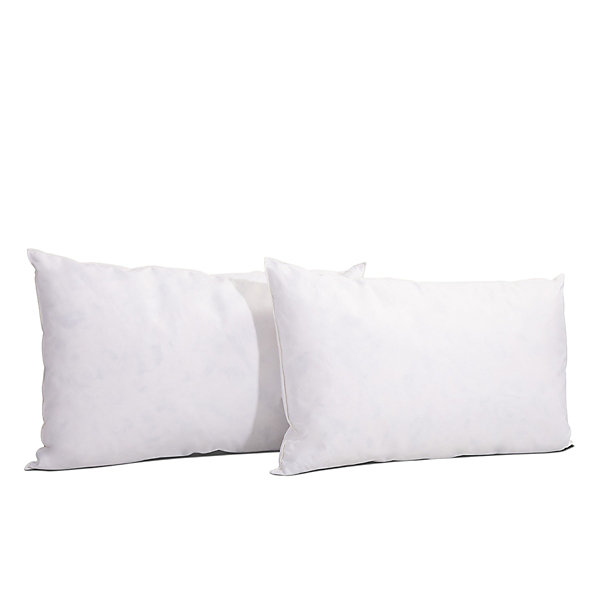 Lot de 2 oreillers Natura 45x70 cm Duvet &Plumess