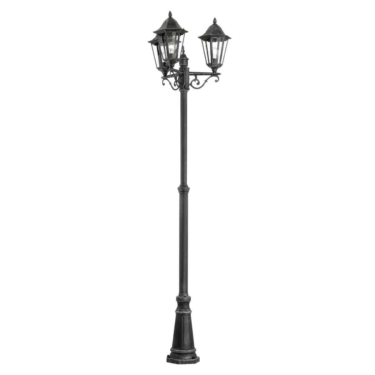 EGLO staande lamp buiten Navedo - e27 - 220 cm - zwart
