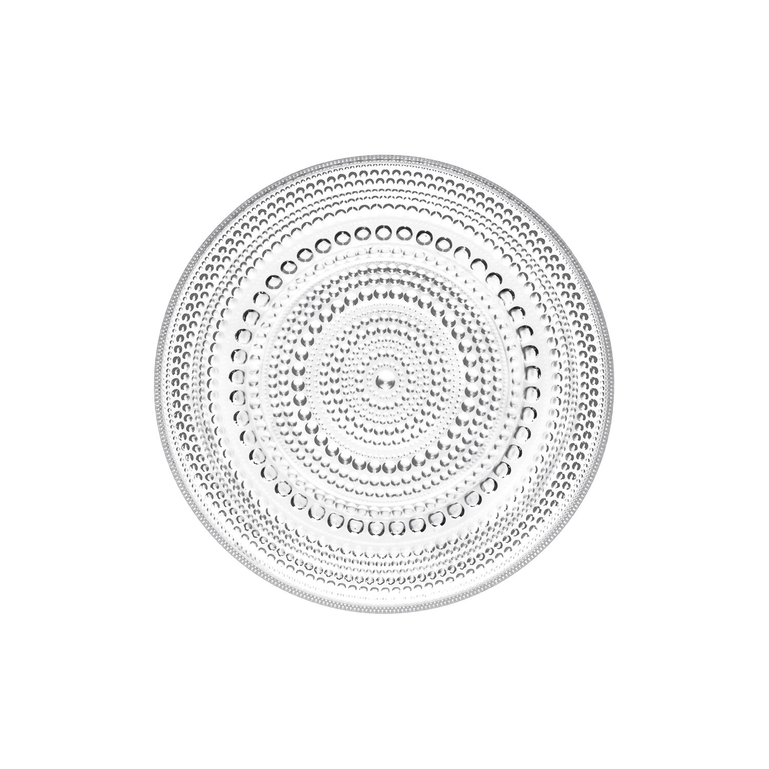 Kastehelmi tallerken ø 17 cm, clear