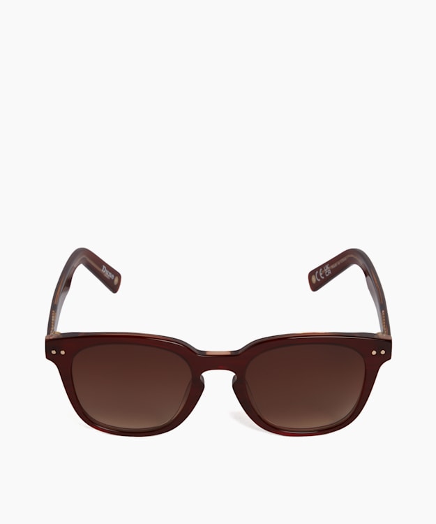 Owin Brown - Square Frame Acetate Sunglasses
