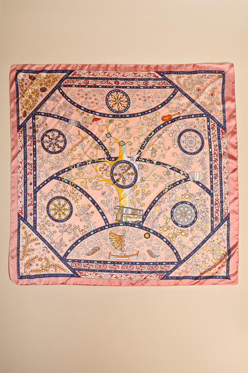 Jennifer Satin Scarf