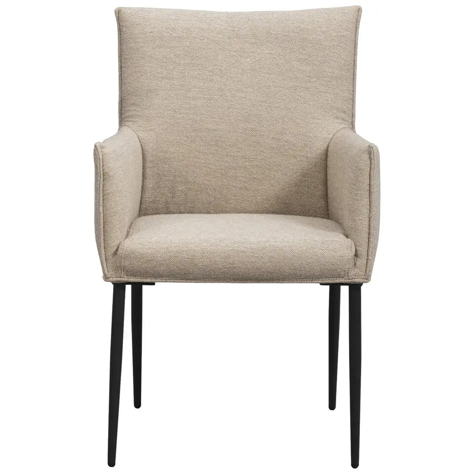 Eetkamerstoel Teun - stof Monza - beige