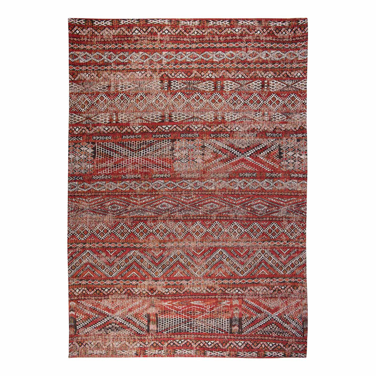 Ecorugs vloerkleed Fez Red - rood - 140x200cm