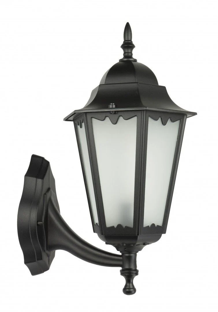 Kinkiet zewnętrzny czarny Retro 1xE27x60W IP43 SU-MA