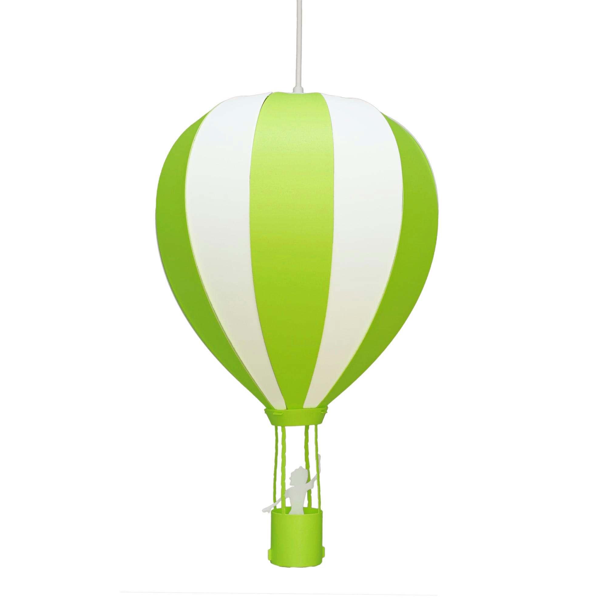 - Suspension enfants Montgolfière Verte 46cm