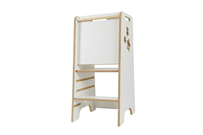 Pomocnik kuchenny dla dzieci stars kitchen helper mdf   drewno 84 cm