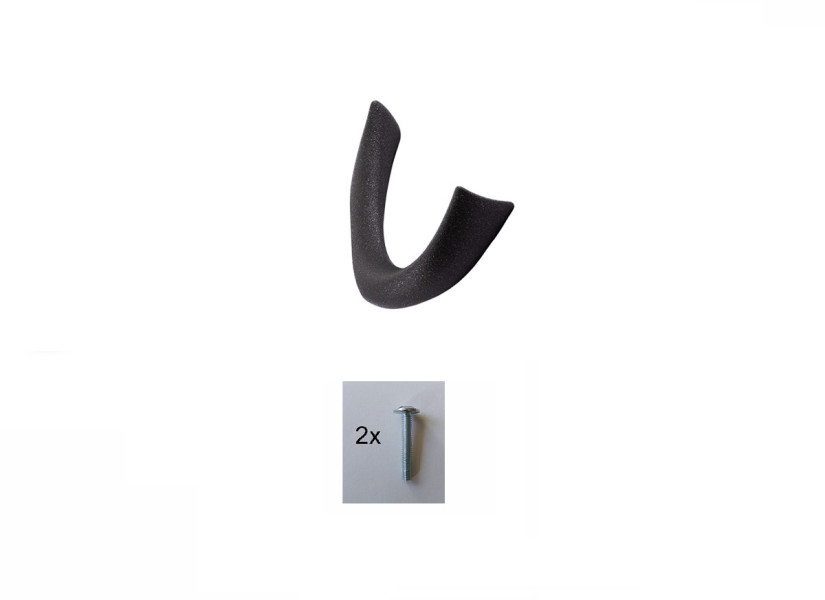Uchwyt meblowy SCHWINN 2345 0032 grafit marone proszek BG2