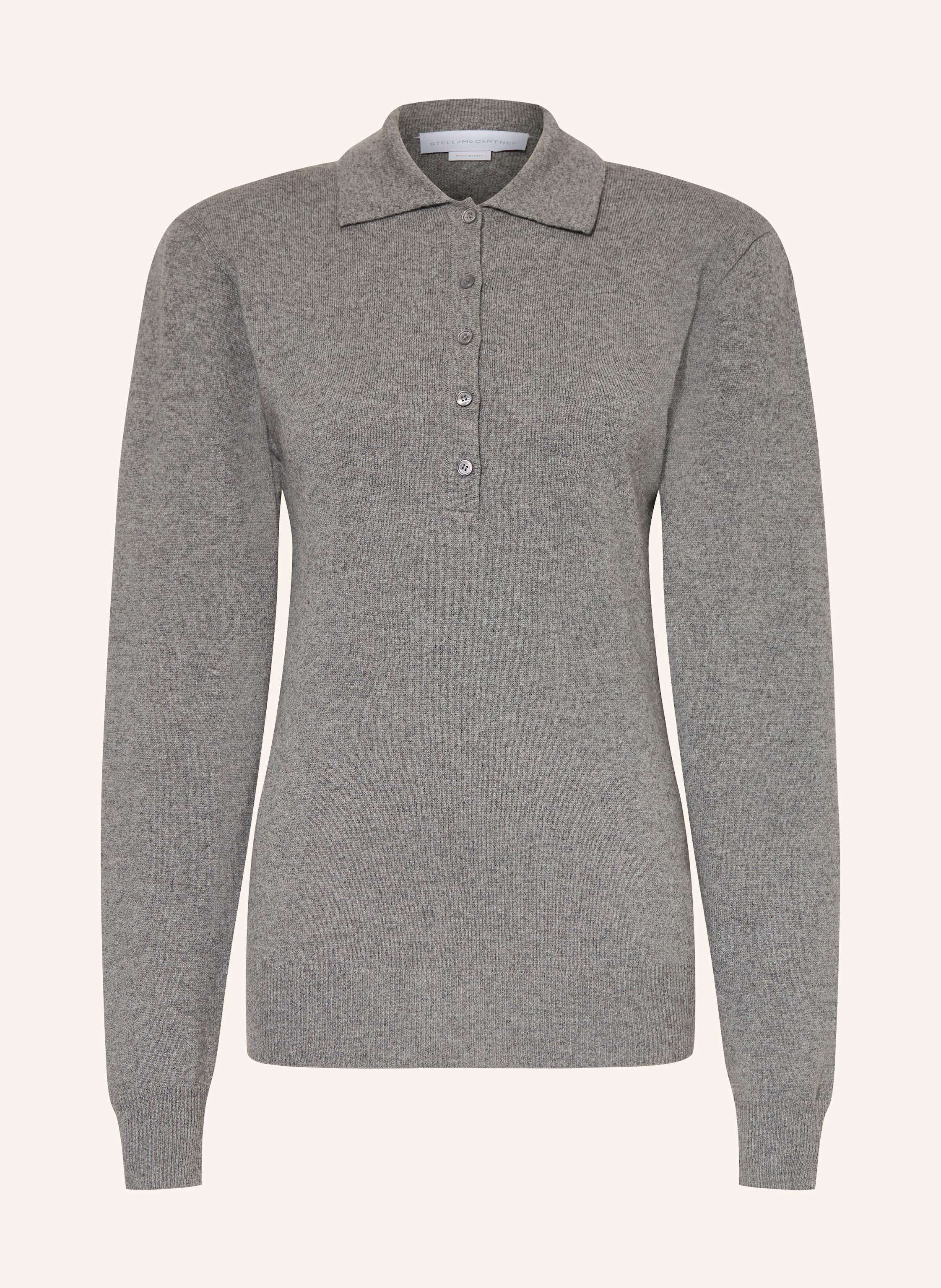 STELLA McCARTNEY Strick-Poloshirt aus Cashmere