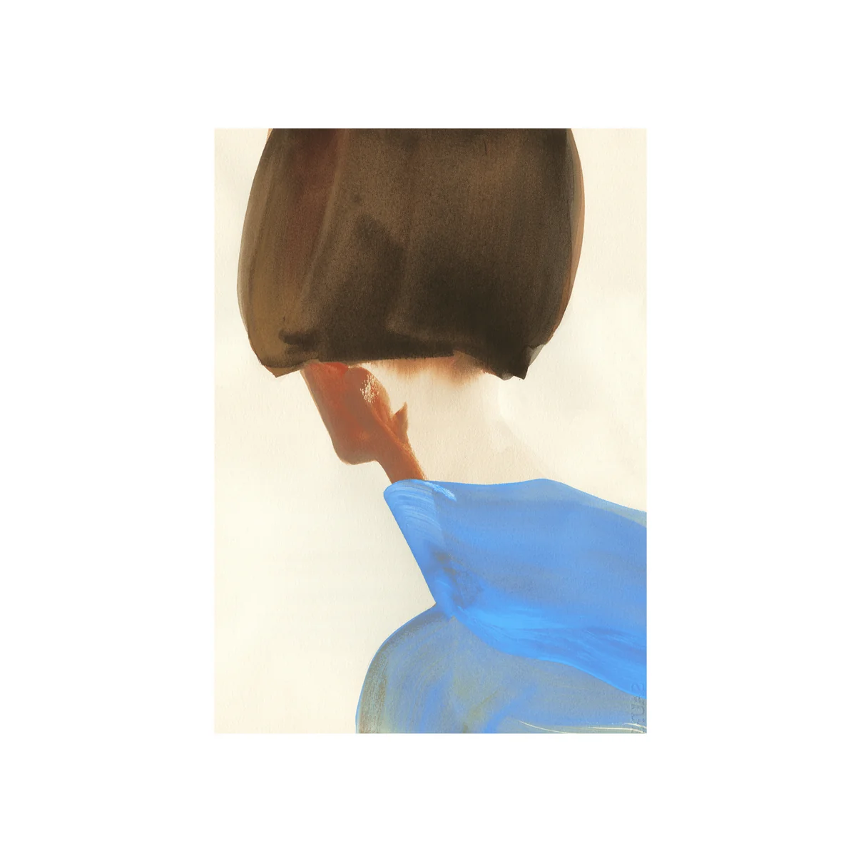 Paper Collective - The Blue Cape Poster, 50 x 70 cm