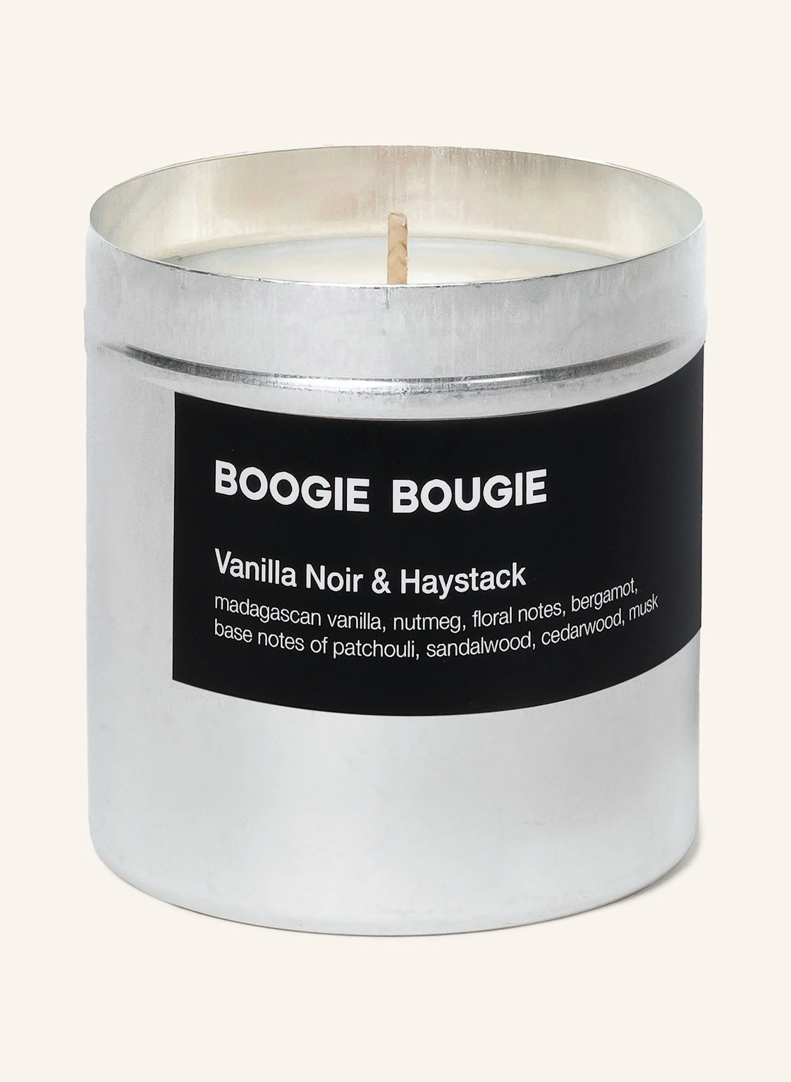 BOOGIE BOUGIE Duftkerze VANILLA NOIR & HAYSTACK