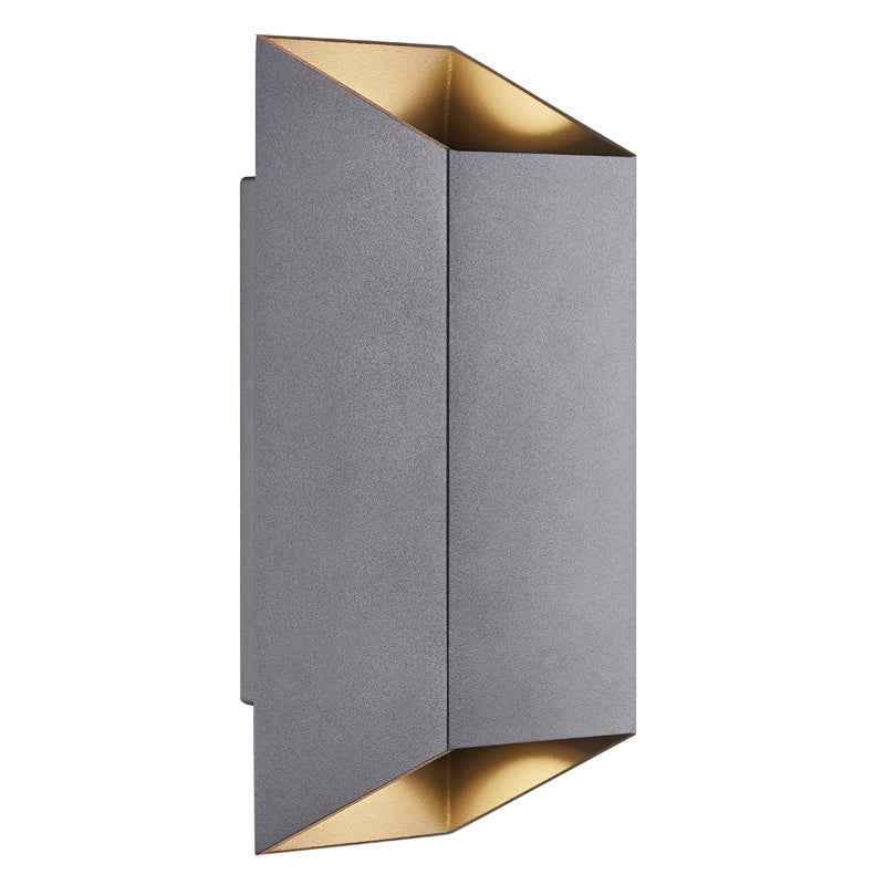 Nordlux Nico Wandlamp buiten - 2-lichts GU10 - IP54 - Antraciet