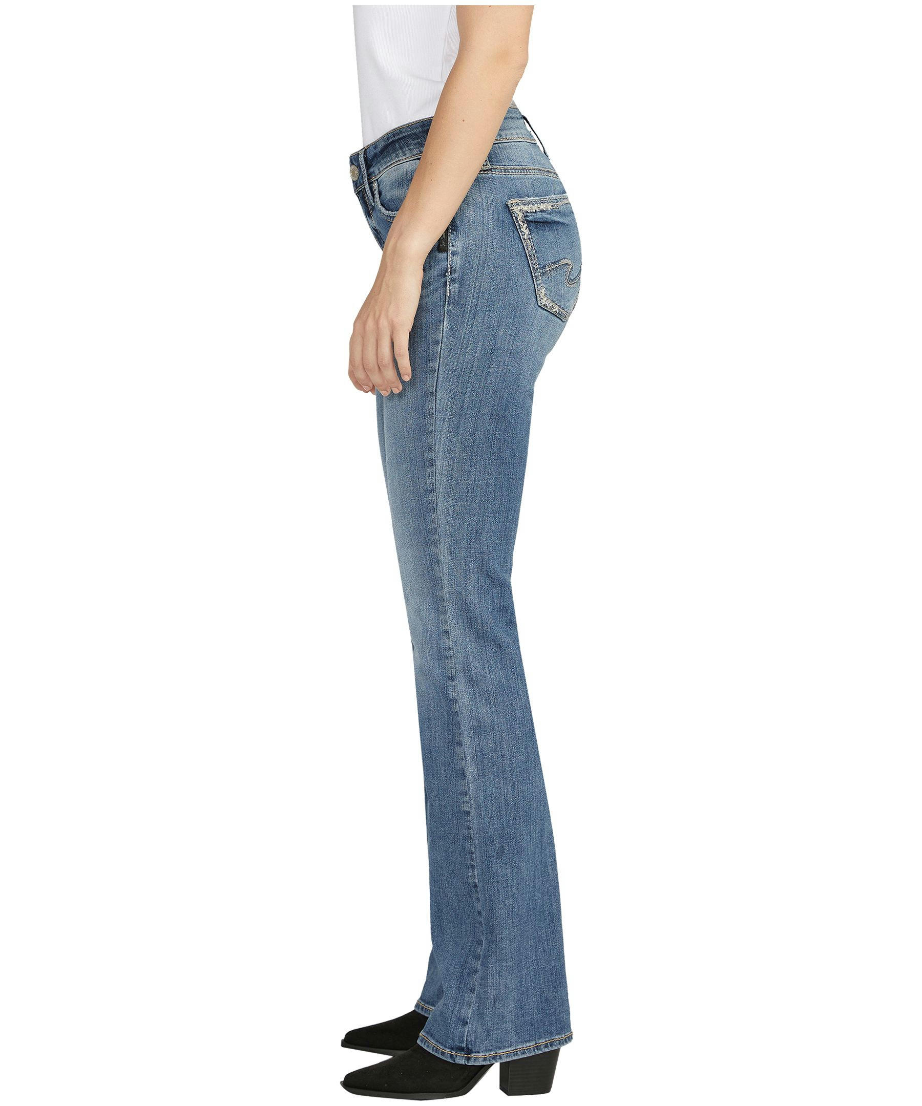 Silver Women's Suki Mid Rise Curvy Fit Bootcut Jeans