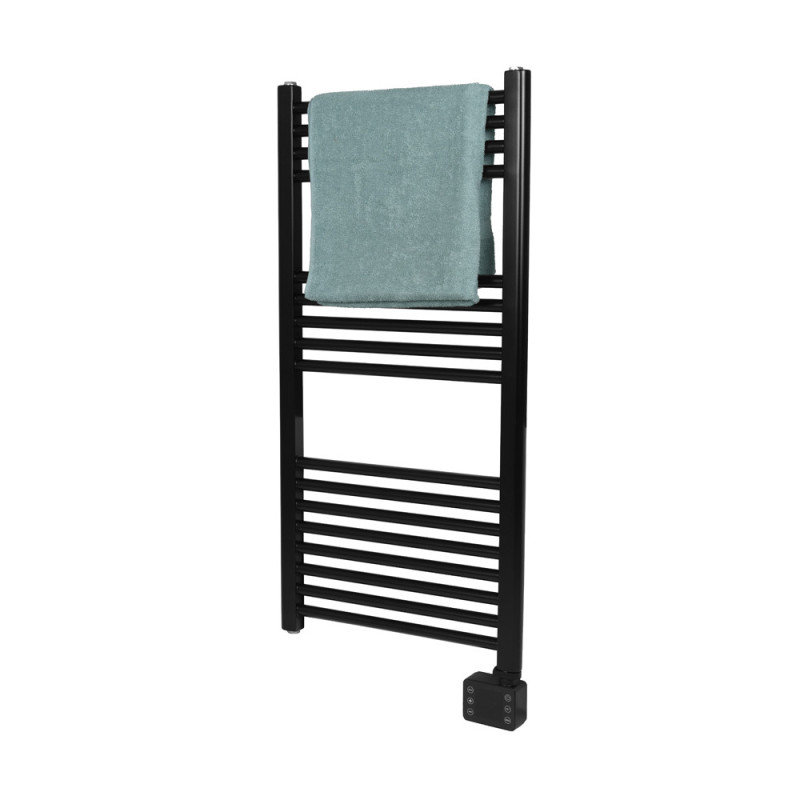 Sèche-serviettes électrique Sani Wifi noir 1000 W EUROM