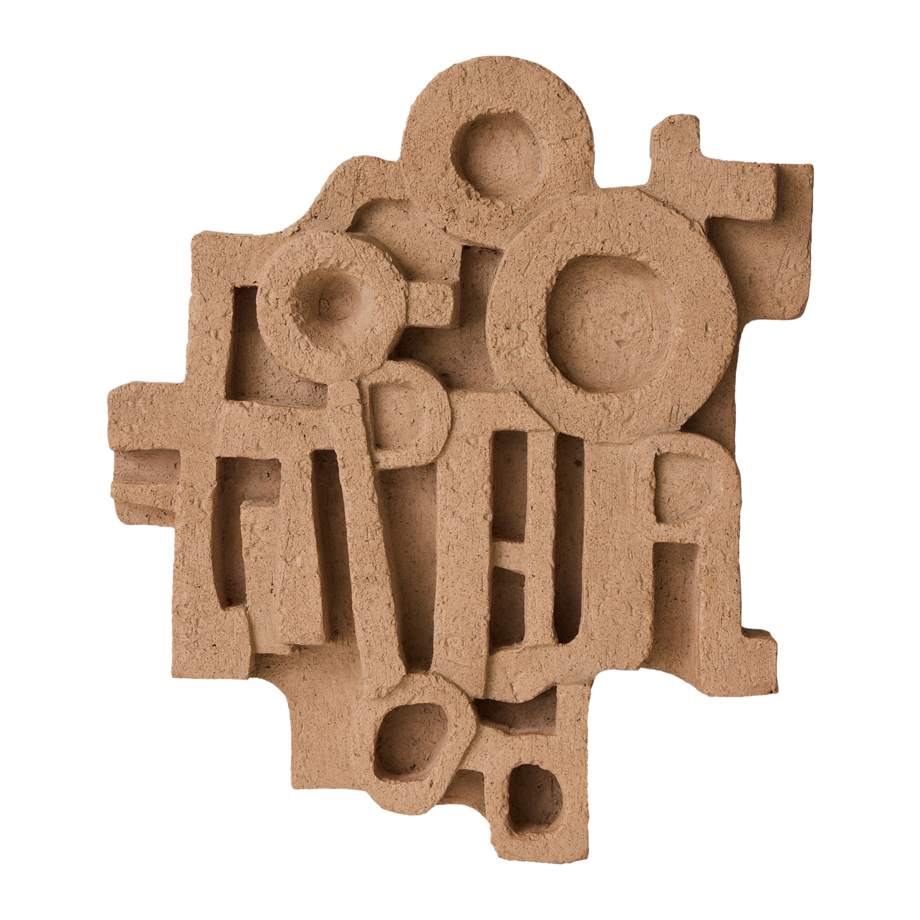 HKliving Sculpture Wandornament - Brutalist