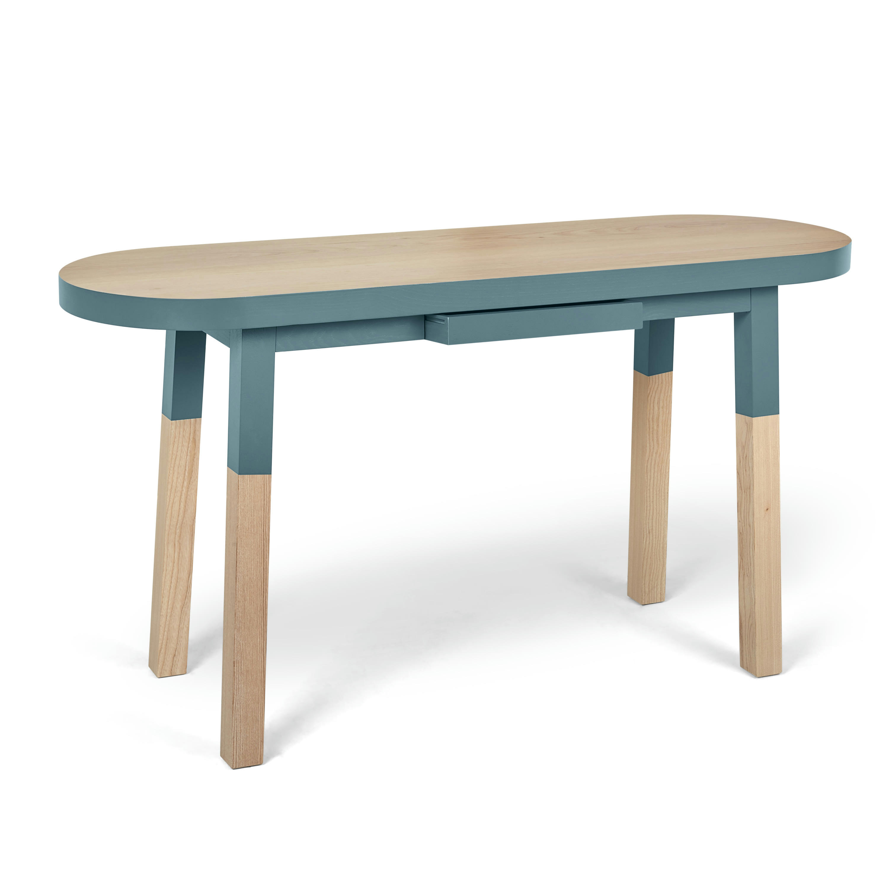 EGEE - Bureau Console 140 cm, 100% frêne massif