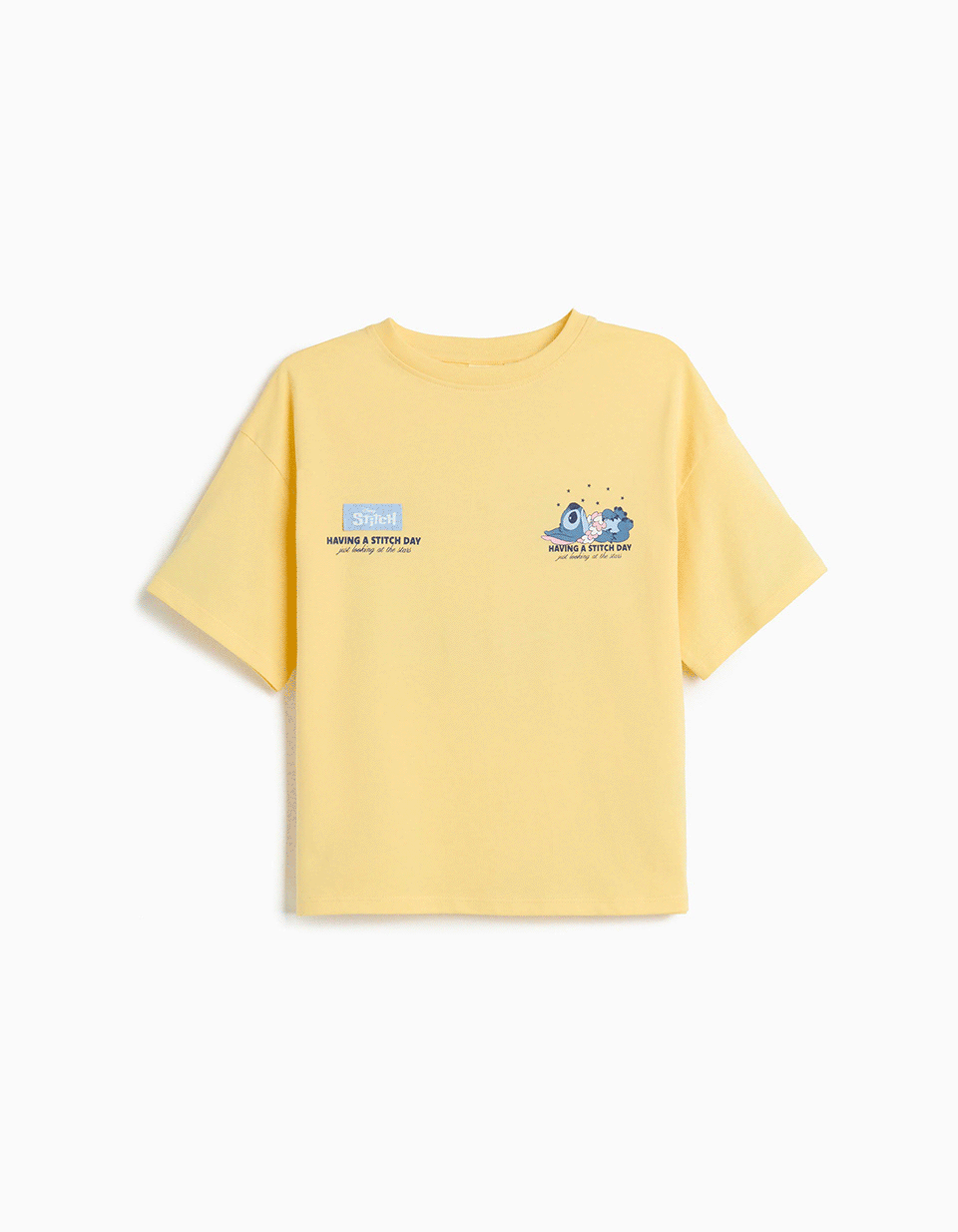 T-shirt 'Stitch' ©Disney, Menina, Amarelo Claro