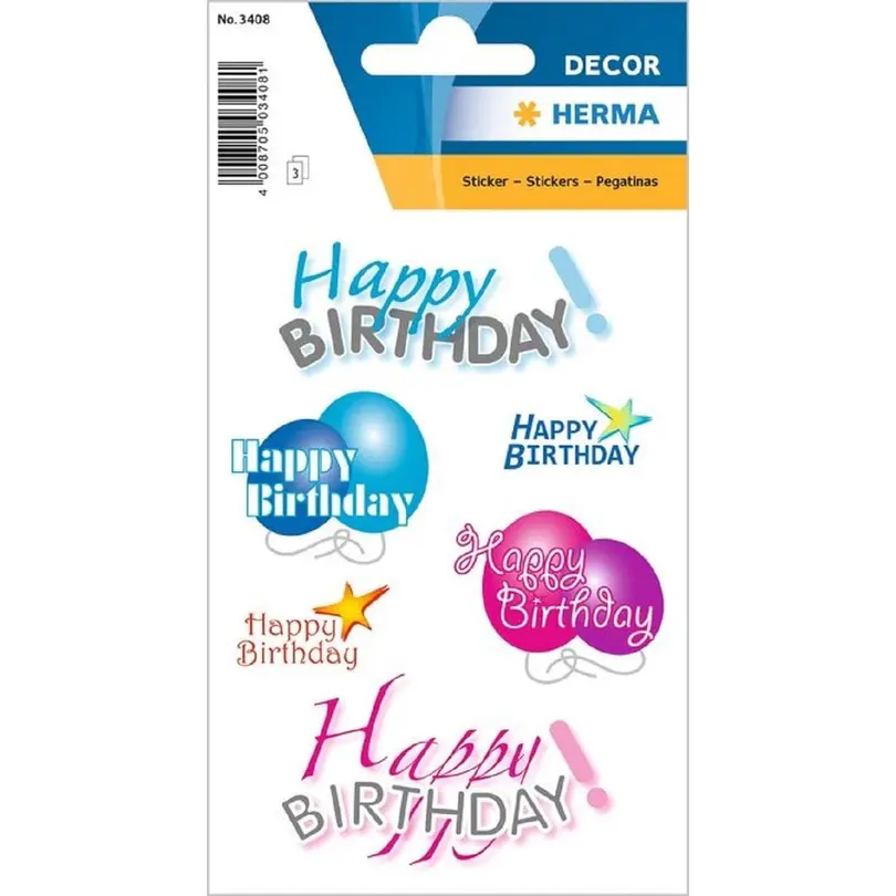 Sticker 3er-Set Stickers