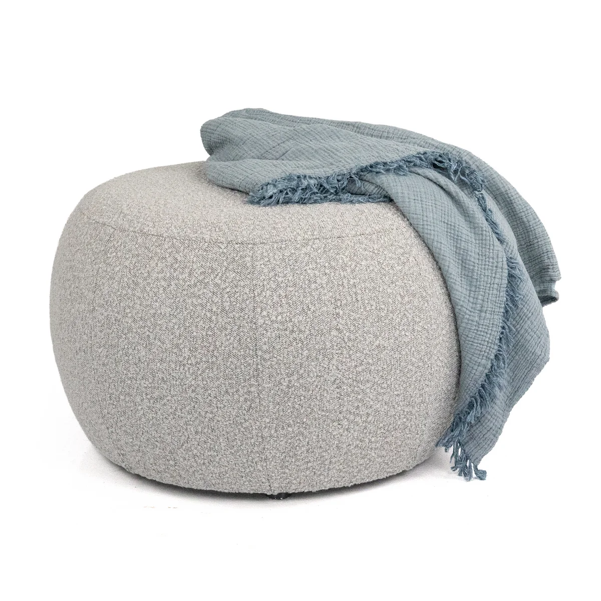 Studio Zondag - Maan Pouf, Ø 80 cm, senf