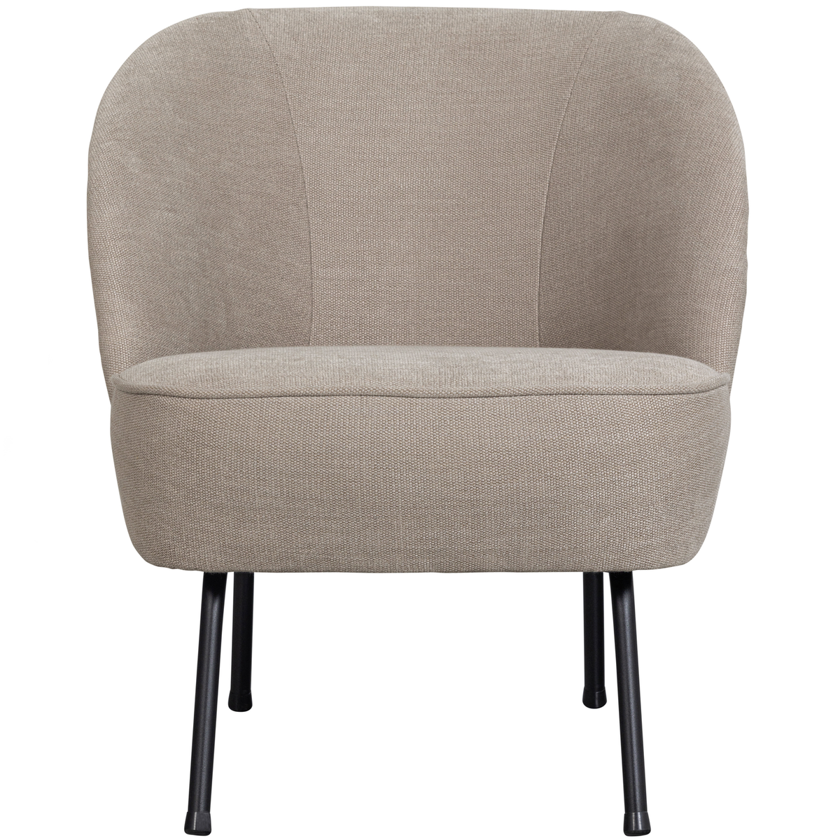 WOOOD fauteuil Vogue- Geweven stof - Zand - 69x57x70