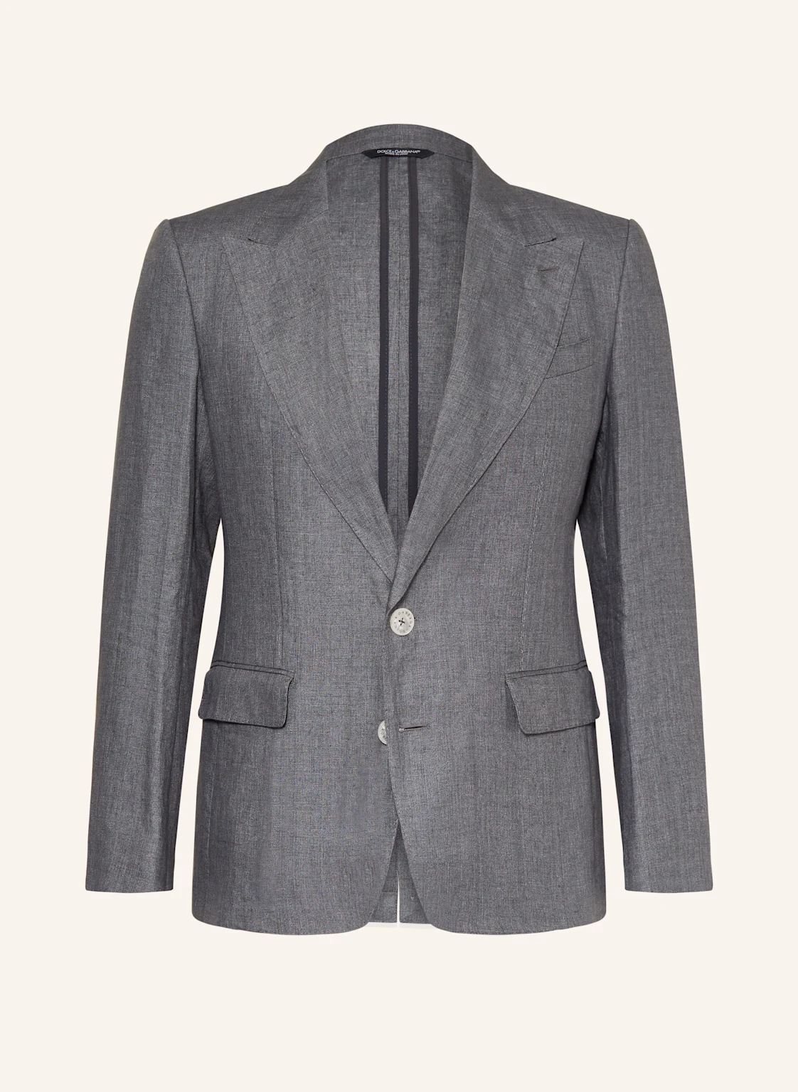 DOLCE & GABBANA Anzugsakko Extra Slim Fit aus Leinen
