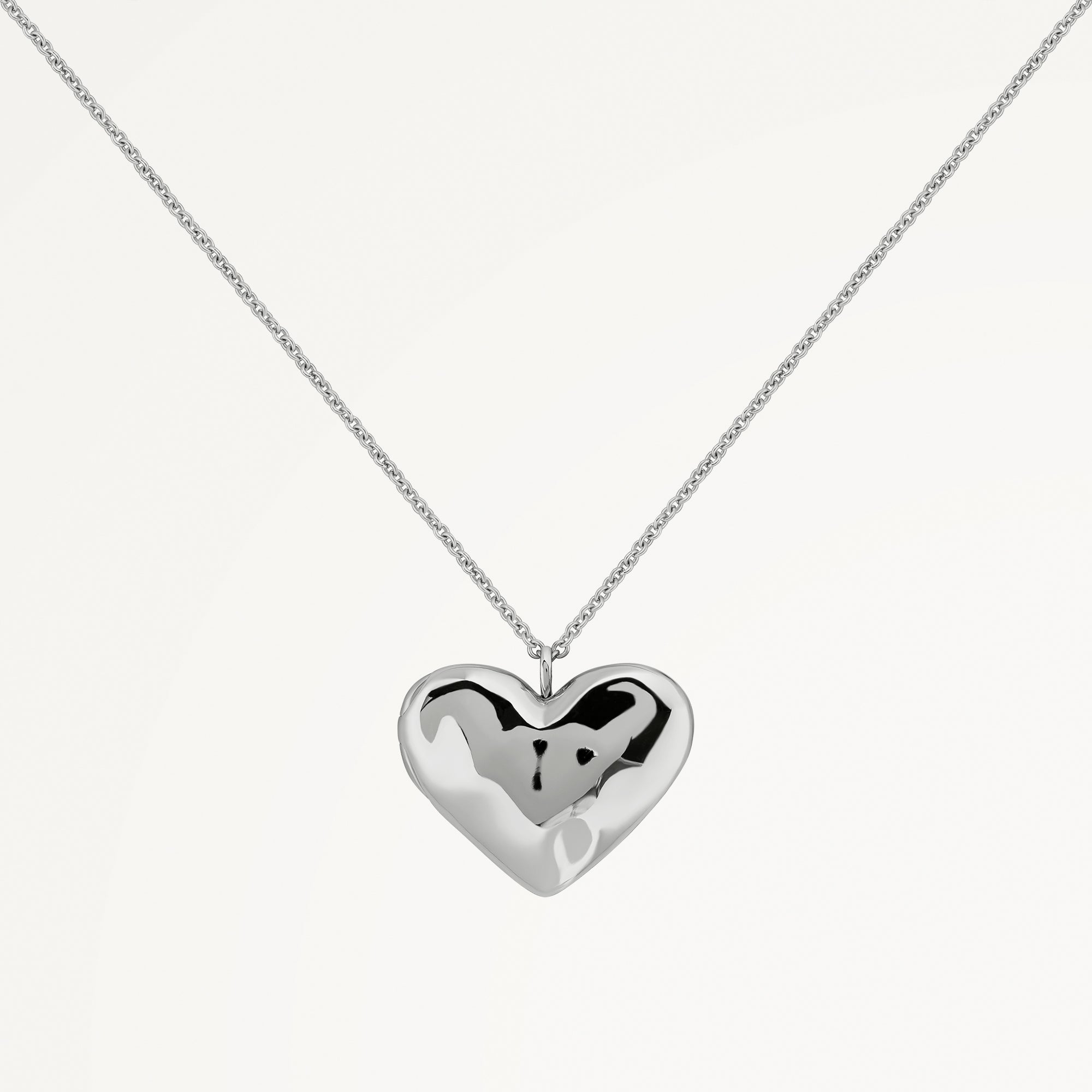 Beaton Close - Hammer Heart Locket Necklace