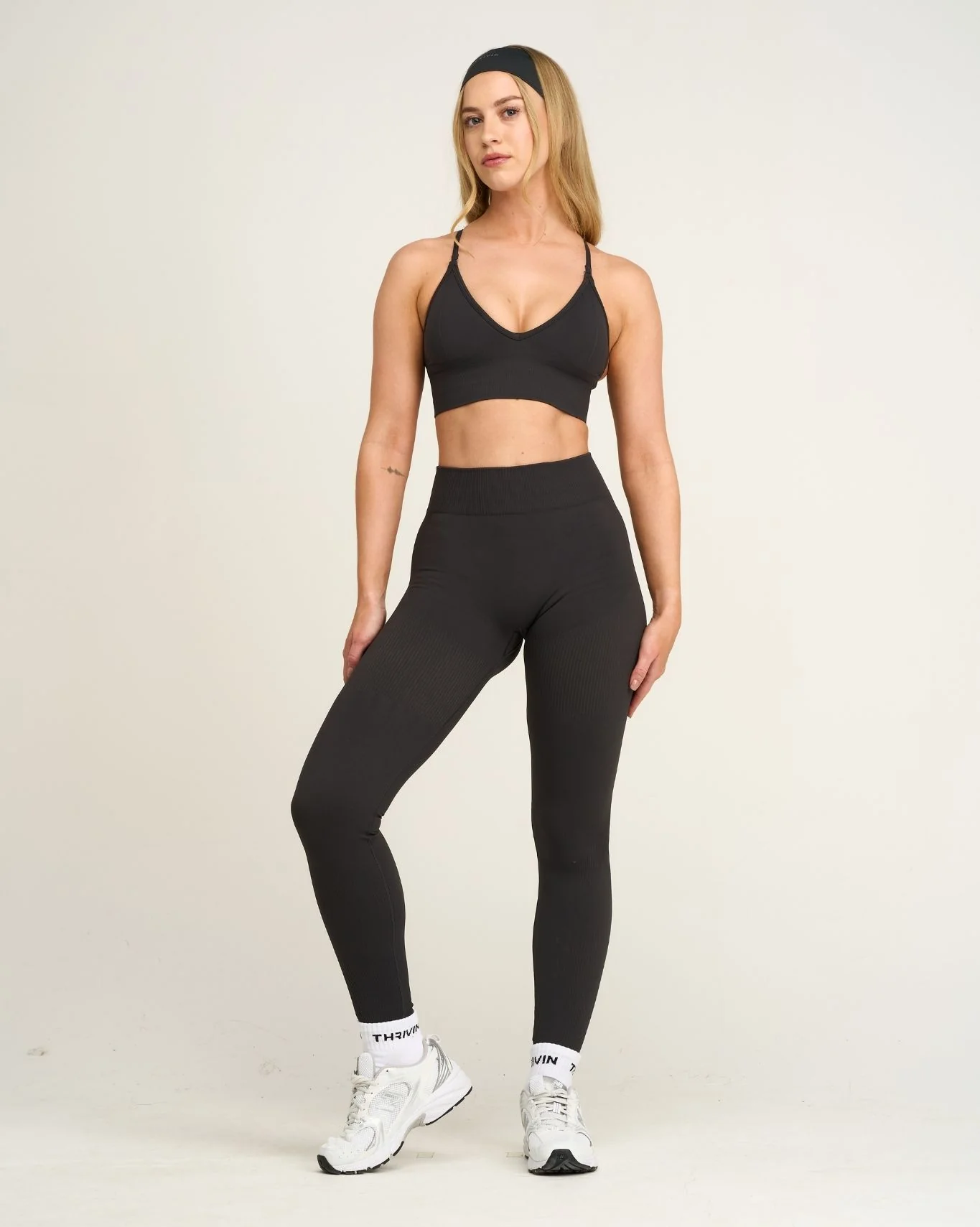 Elevate™ Sculpting Mid Waist Scrunch Leggings | Charcoal Grey
