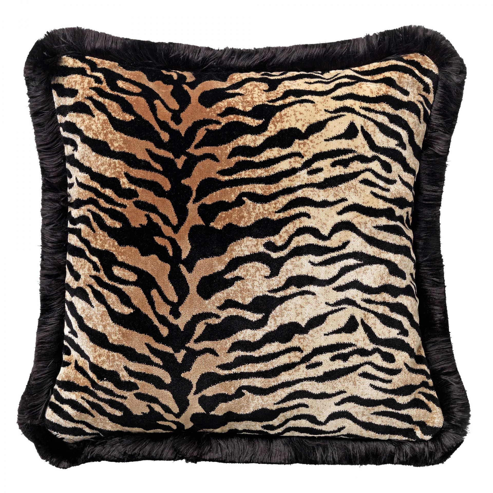 ELEONORA | sierkussen 45x45 cm | Pumice Stone | beige | dierenprint | Hoii | met duurzame kussenvulling