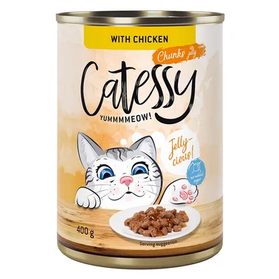Catessy Chunks in Gravy or Jelly 12 x 400g