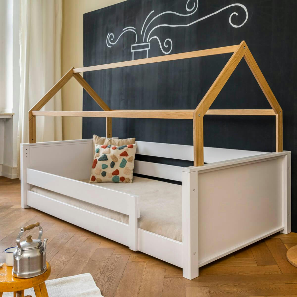 KASVA - Lit cabane-montessori barrière