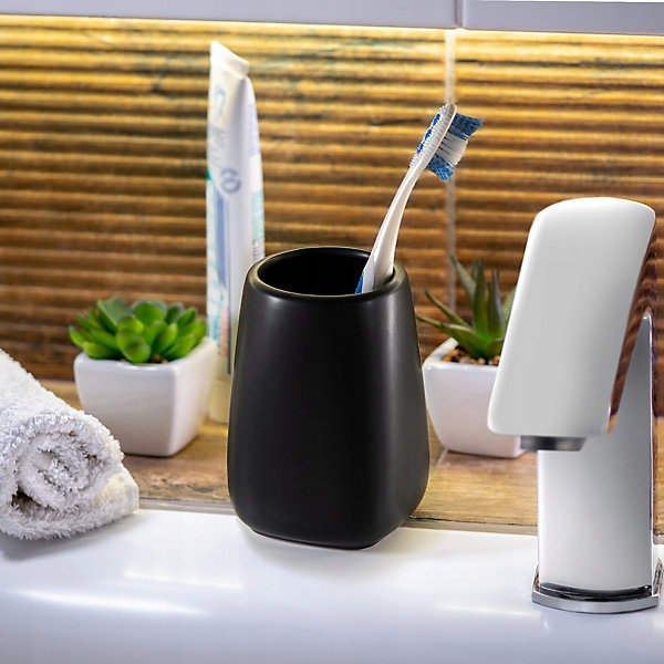 KADAX Tasse en céramique pour dentifrice de salle de bain