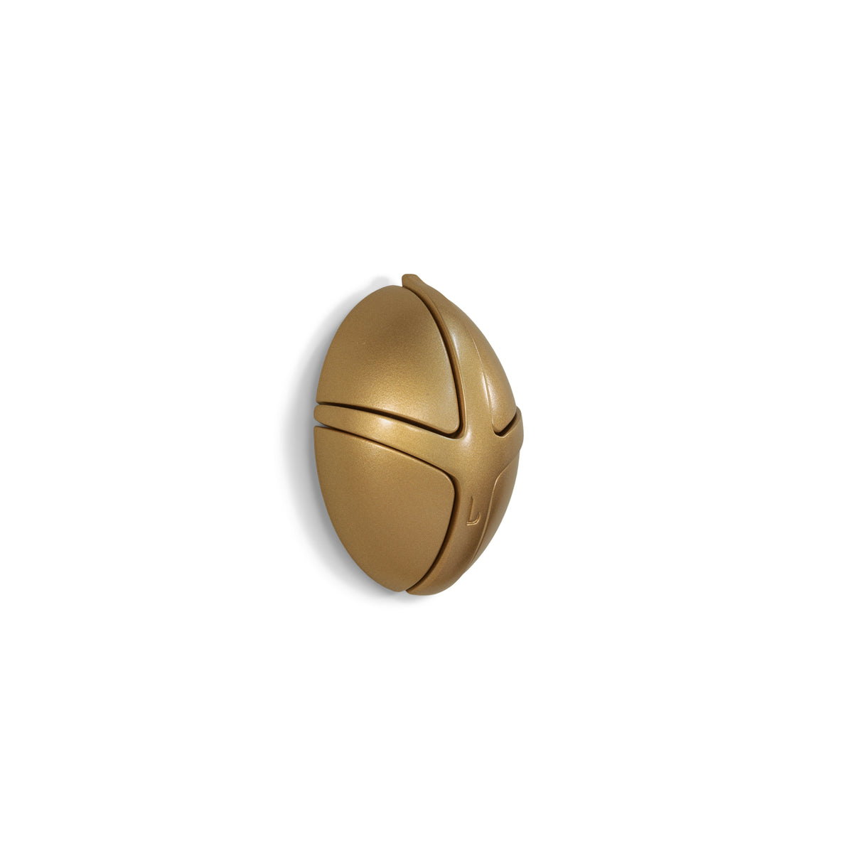Spinder Design kapstok Tick - Goud / Goud - 3 haken