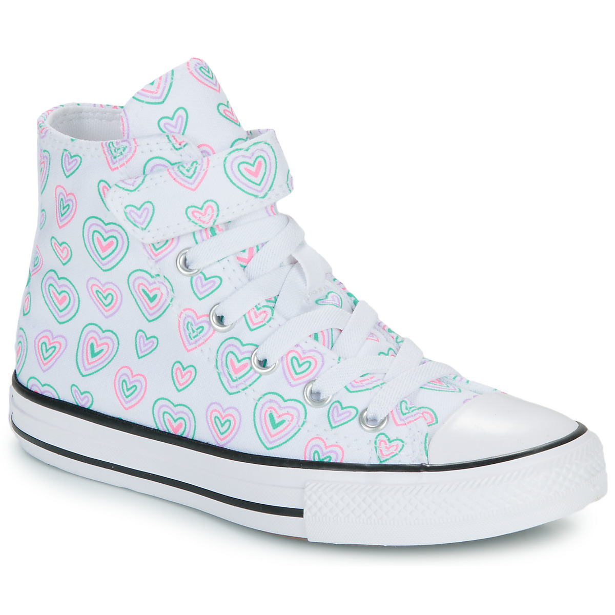 Converse - CHUCK TAYLOR ALL STAR HEARTS EASY-ON - Multicolour
