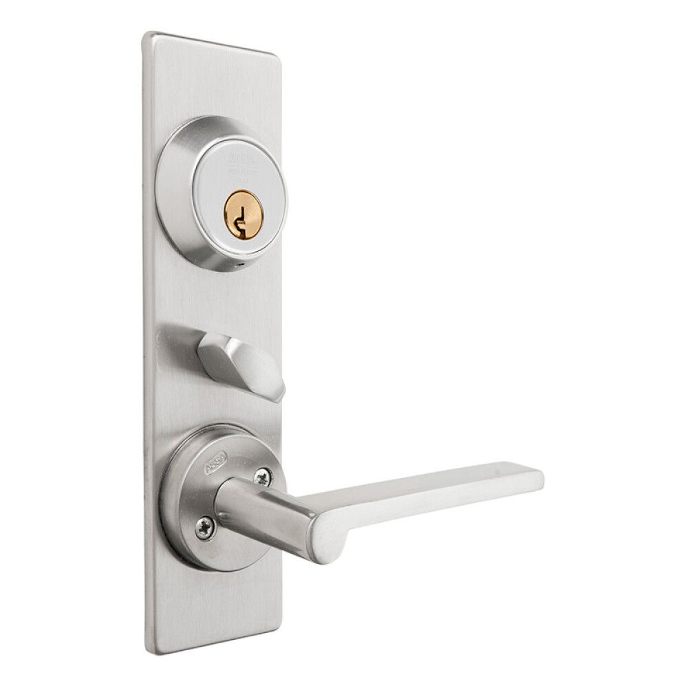 LÅSESETT ASSA ABLOY ENTRÉ B6 MATTKROM 1937 5 STK NØKLER