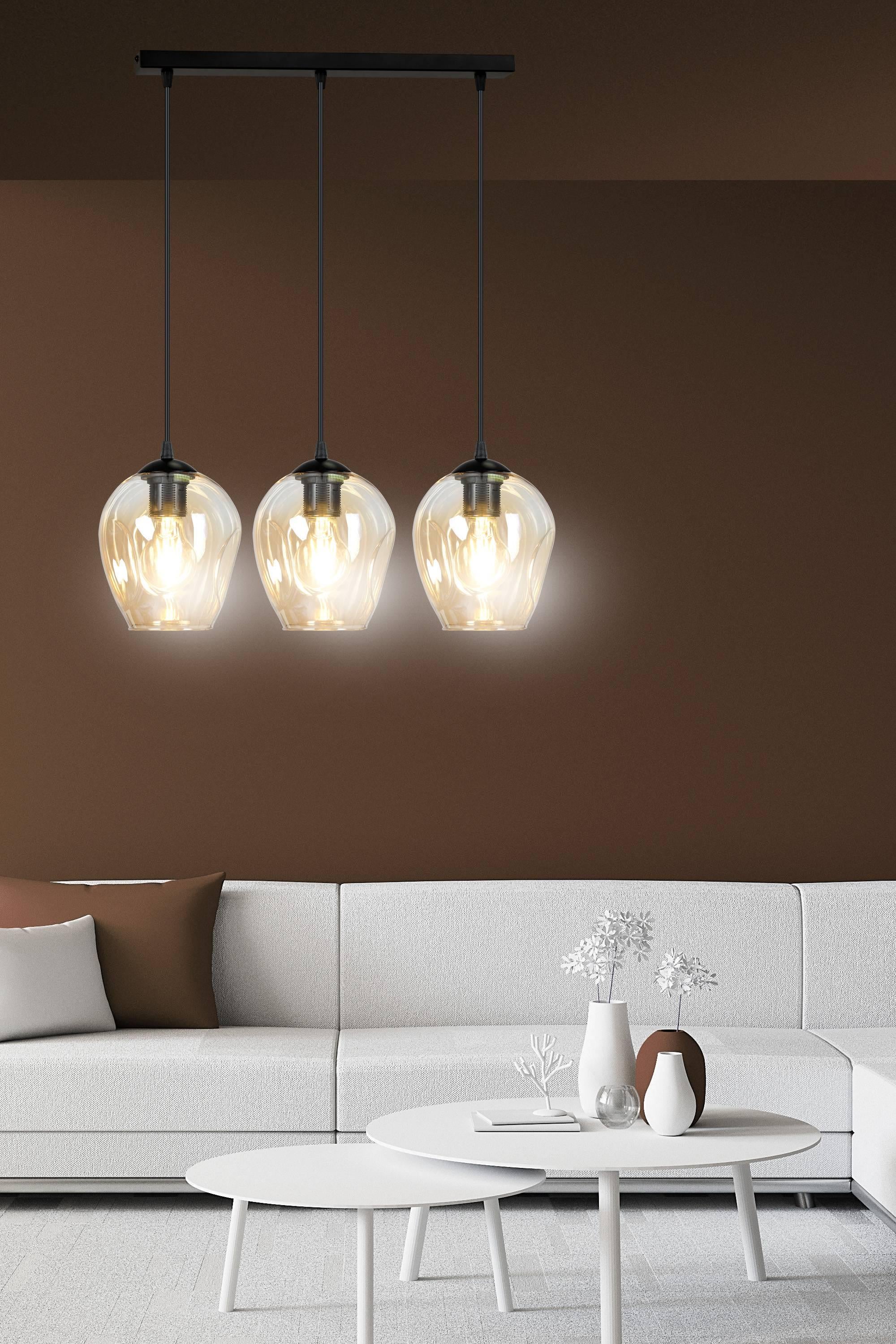 3-lichts hanglamp Noah