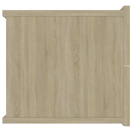 NNEVL Bedside Cabinet Sonoma Oak 40x30x30 cm Chipboard