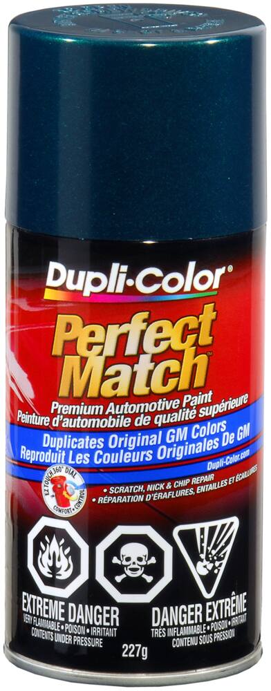 Dupli-Color Perfect Match Premium Acrylic Lacquer Automotive Aerosol Spray Paint, Emerald Green Metallic (43, WA 159A, 43, WA 177B), 227-g