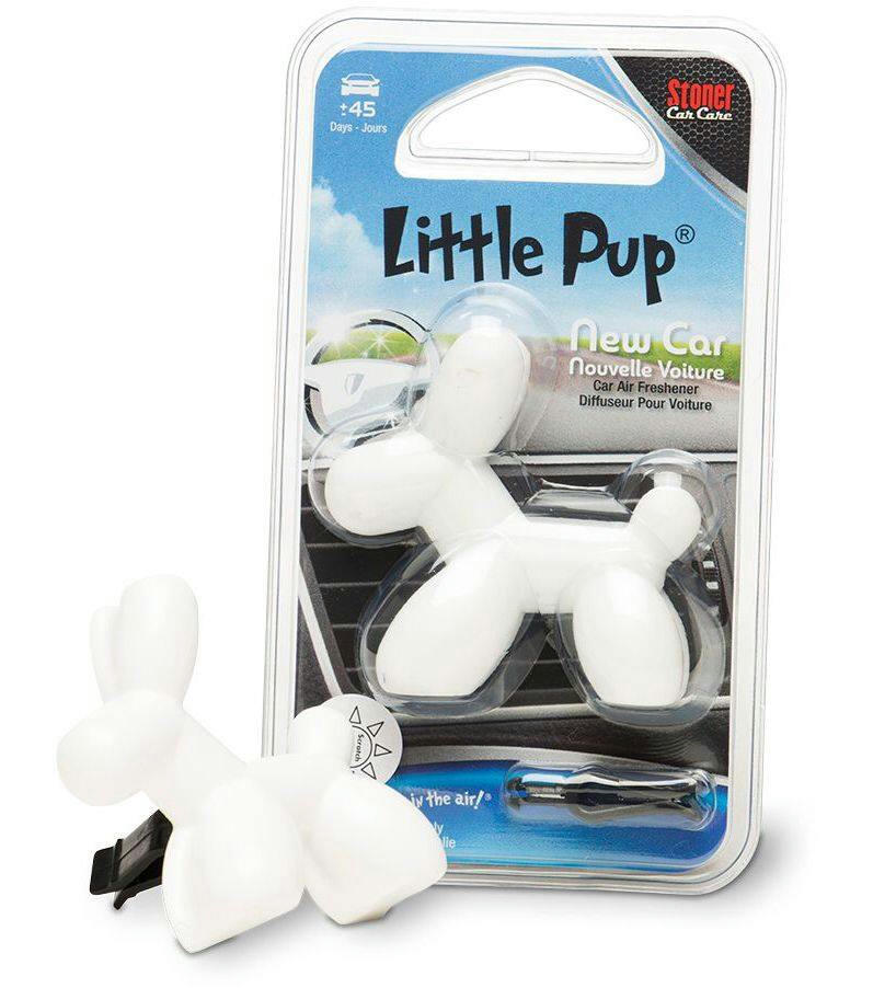 Little Pup Car Vent Clip Air Freshener, New Car