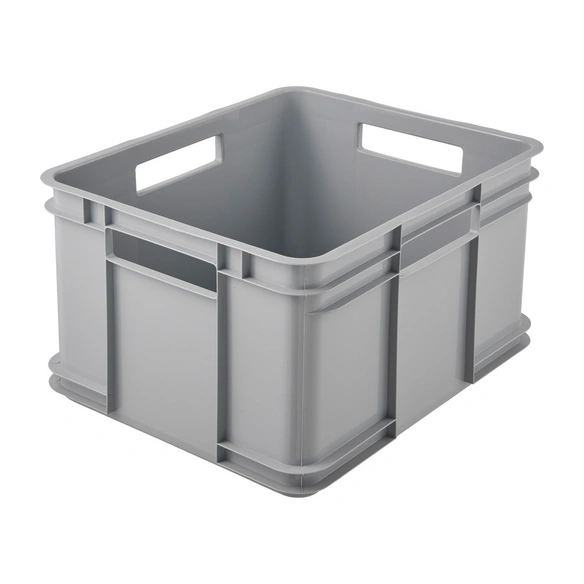 Eurobox »Bruno«, 28,0L 43x35x24 cm stone grey