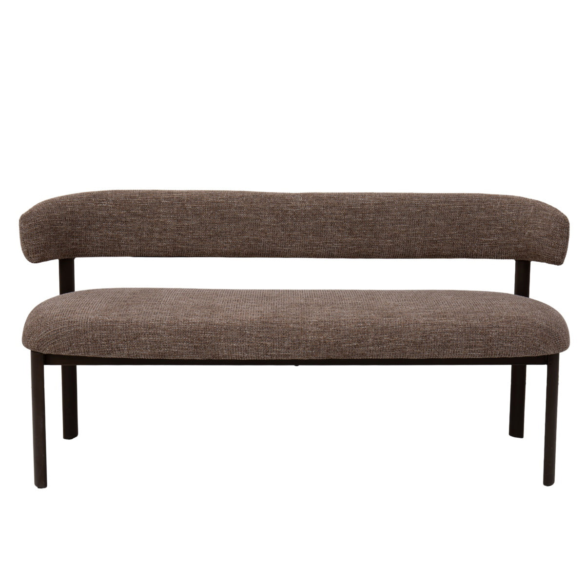 DÉJA Living Eetkamerbank Alamo - Taupe/Brons - 200cm