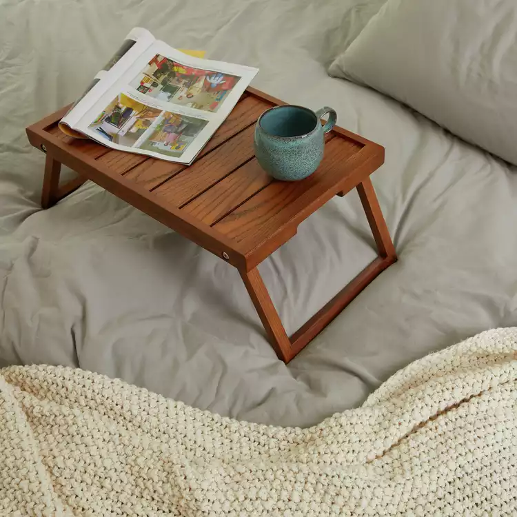 Habitat Tiffany Solid Wood Breakfast Tray