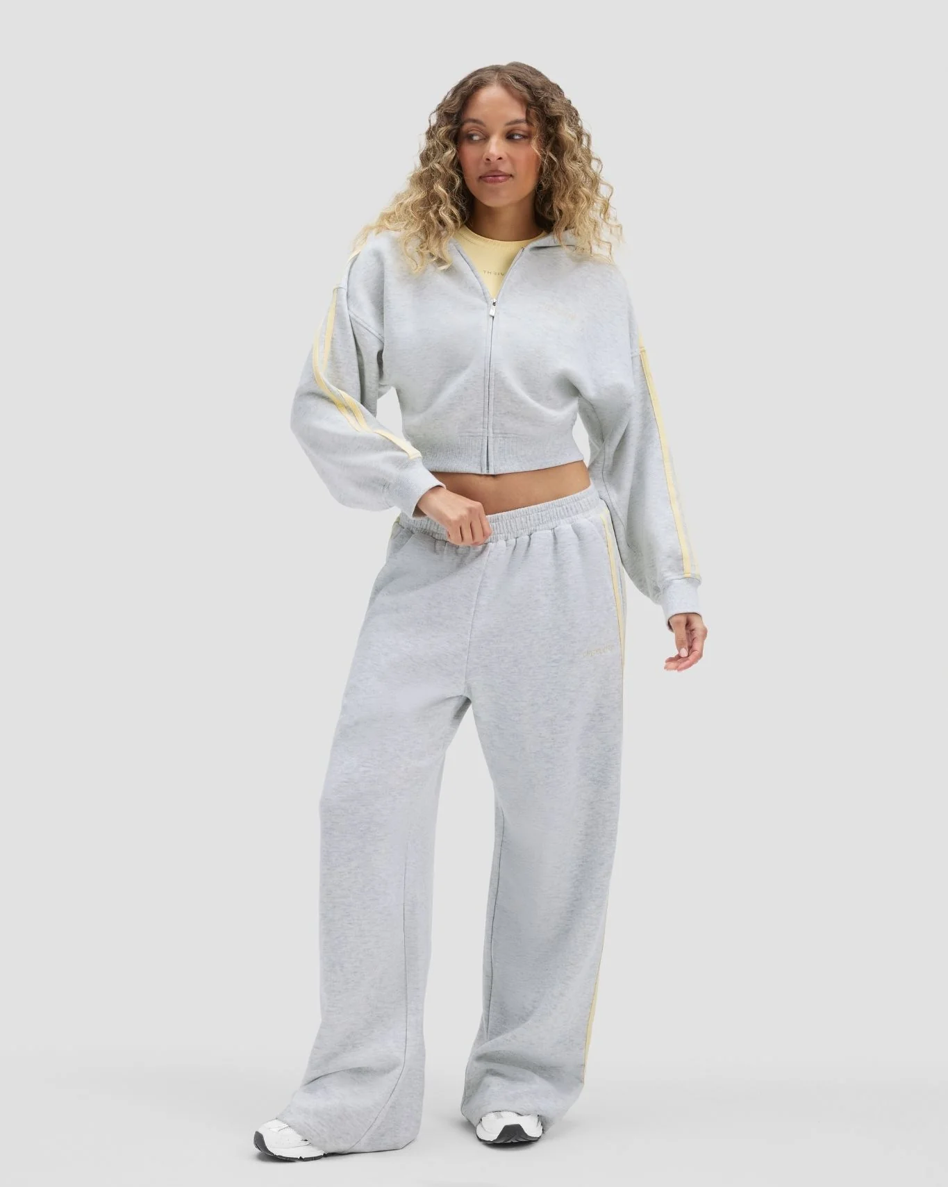 Jersey Stripe Joggers | Marl