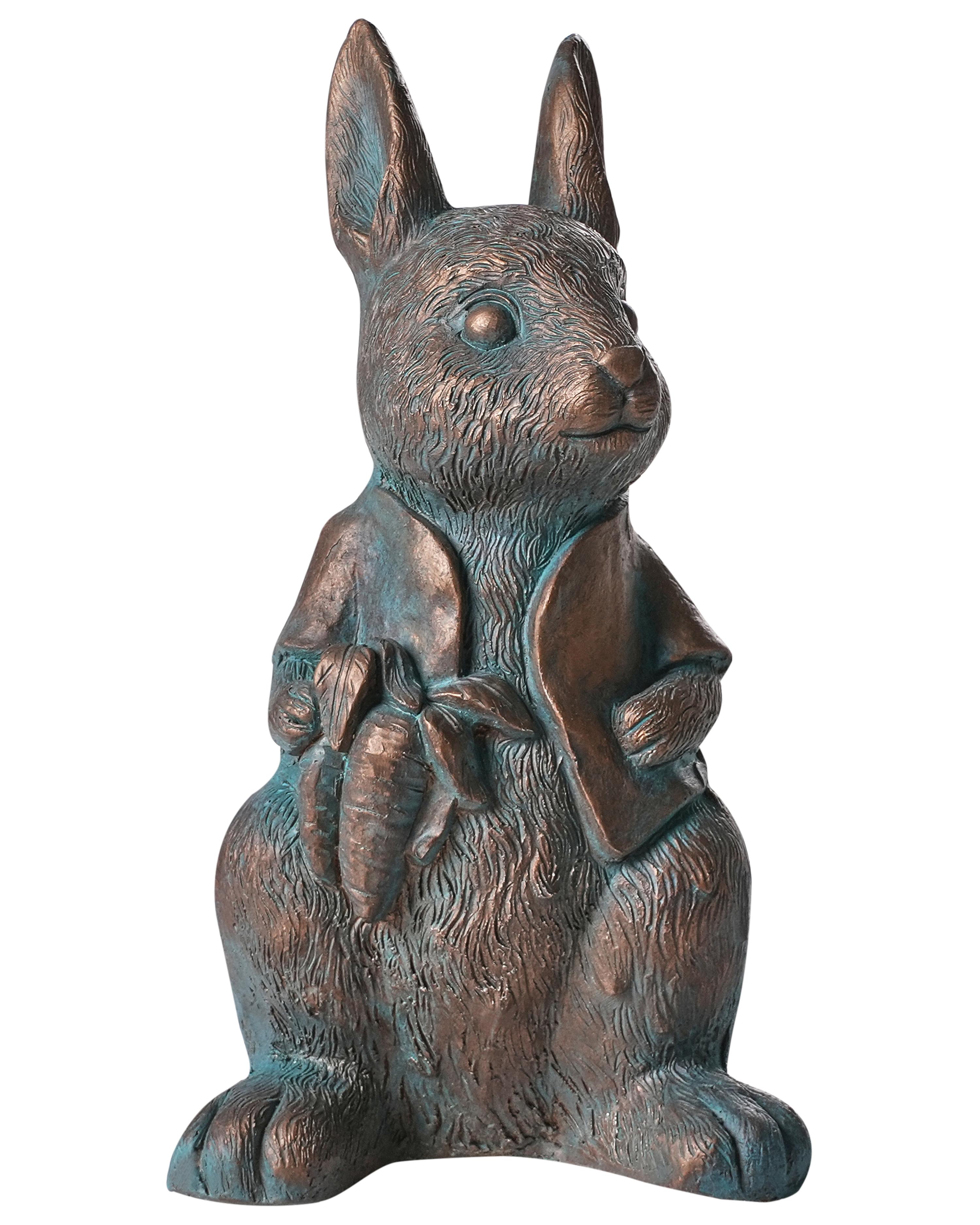Garden Figurine TONDON Rabbit Brown