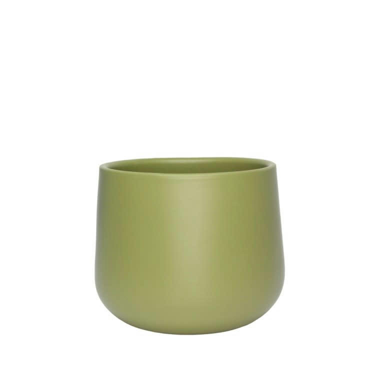 - Cache-Pot Vert olive D.13,5